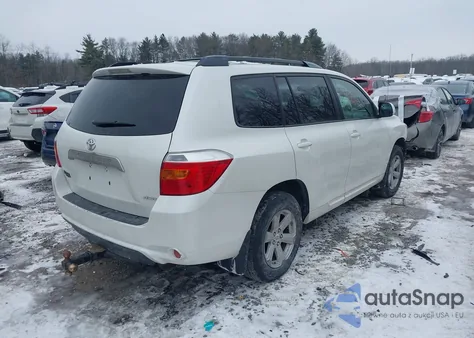 2010 Toyota Highlander Base V6 z USA, uszkodzony, nr VIN JTEBK3EH8A2160289